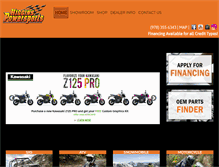 Tablet Screenshot of higginspowersports.com